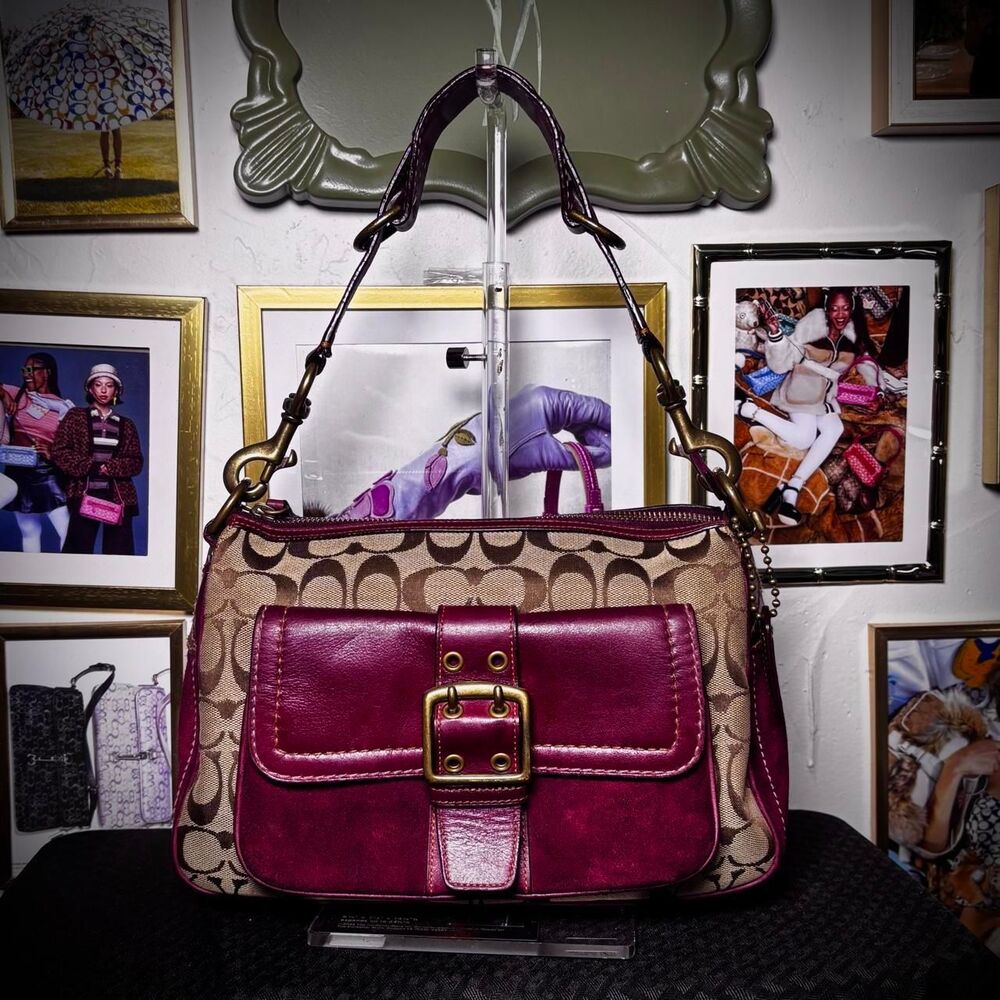 Vintage Coach Soho Flap